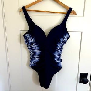 Miraclesuit Tie Dye One Piece Bathing Suit